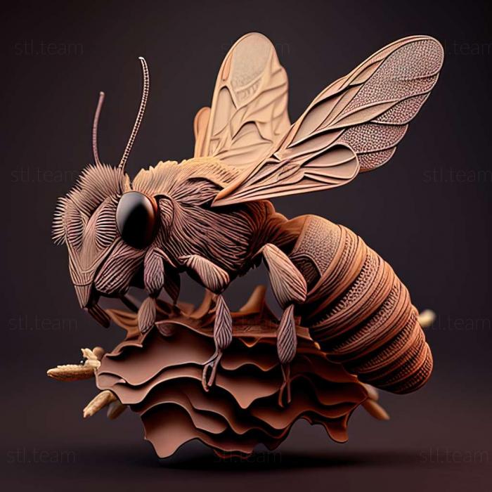 3D модель Hesperocolletes дугласи (STL)